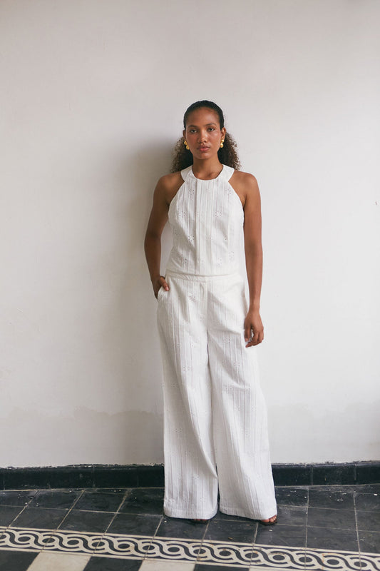 Sevillano White Ojalillo Set