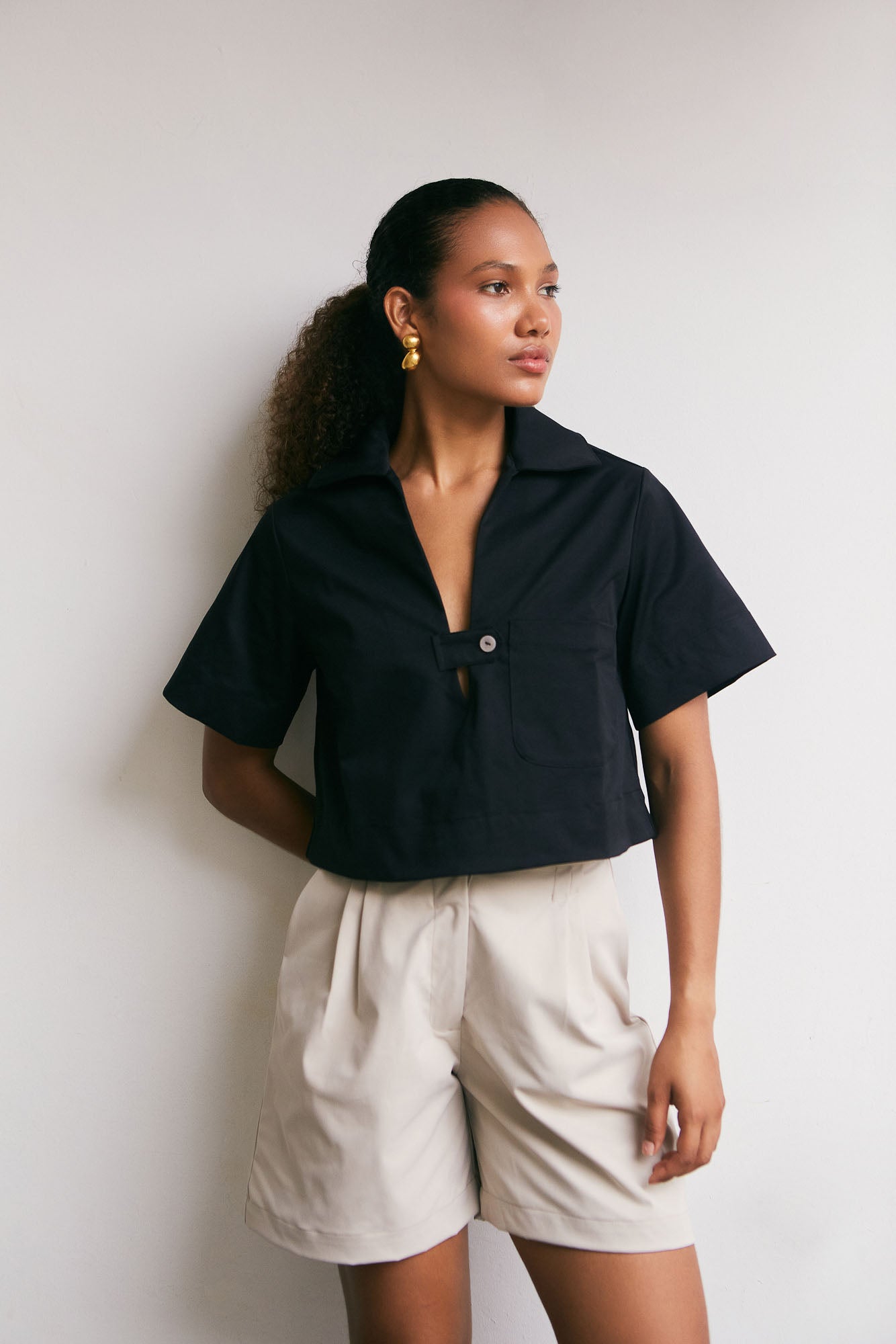 Black Costera Shirt