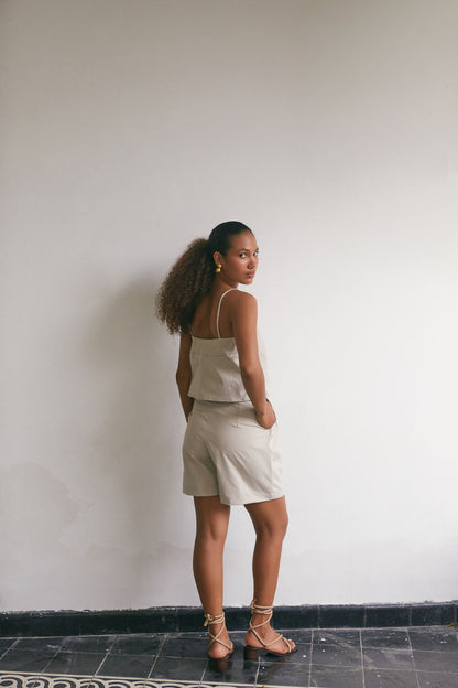 Beige Zuncho Set
