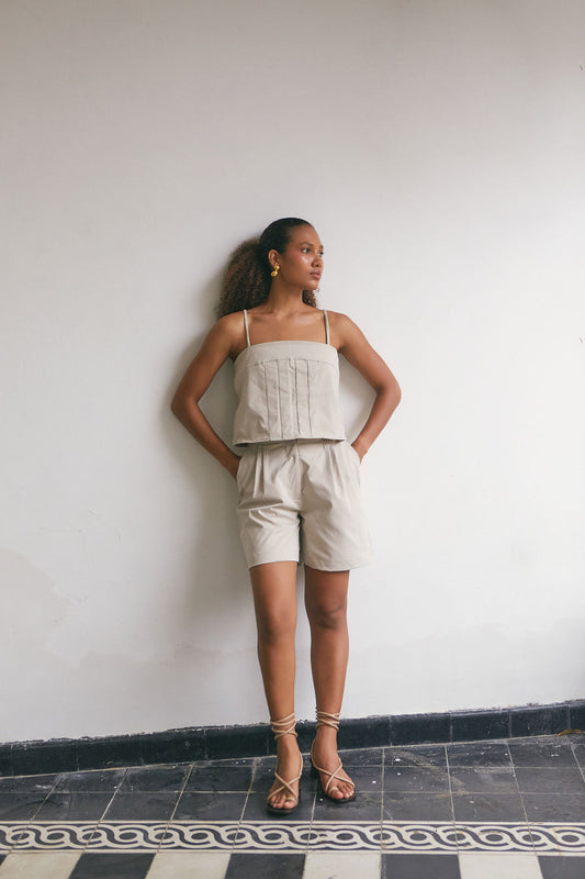 Beige Zuncho Set