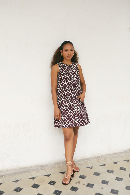 Aracataca Printed Dress