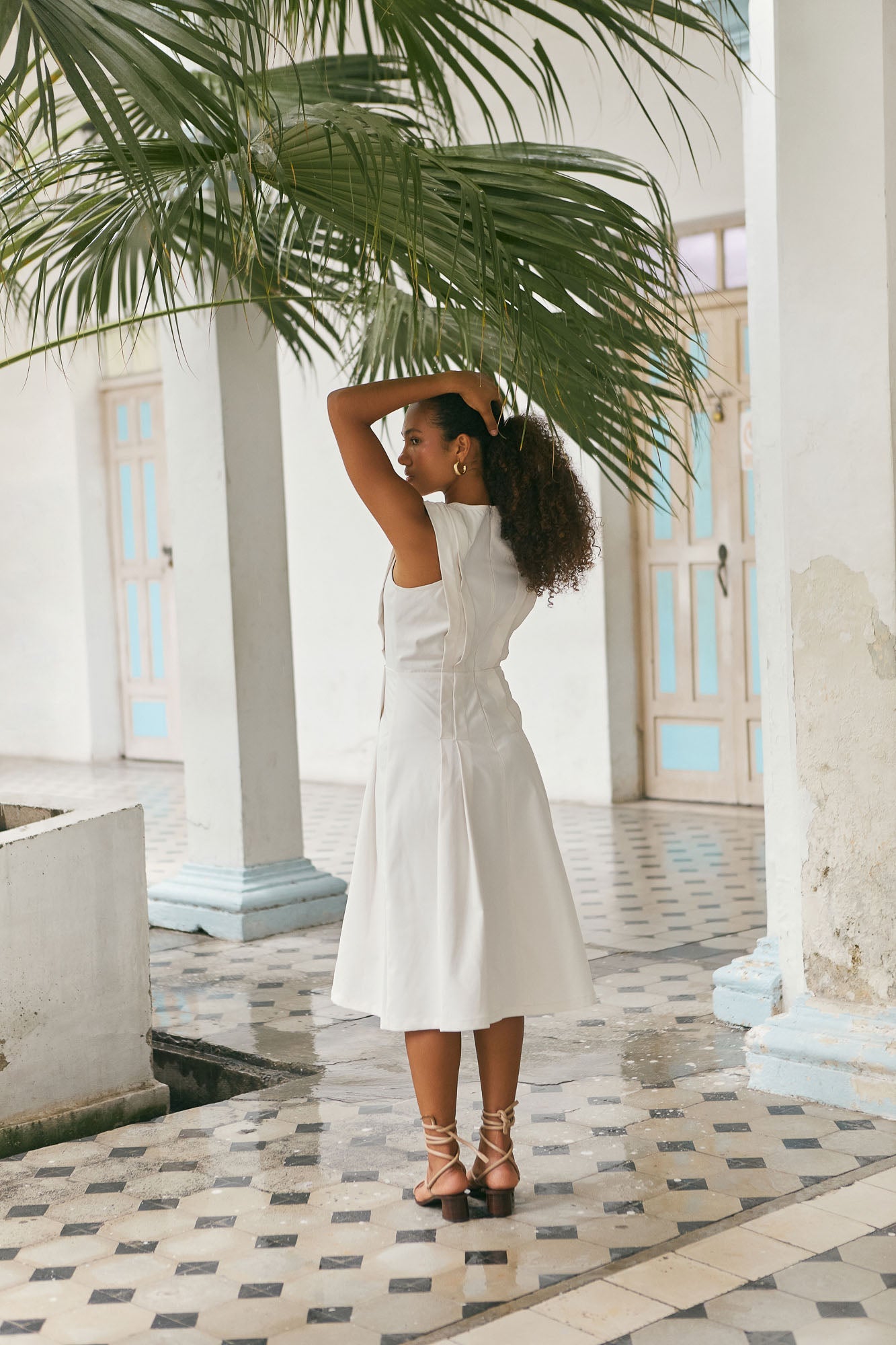 White Arenosa Dress