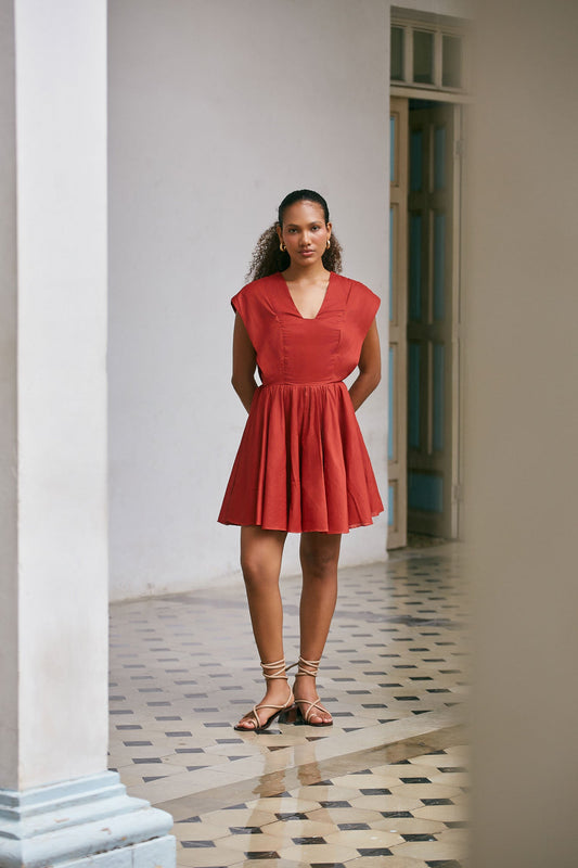 Laguna Brick Dress