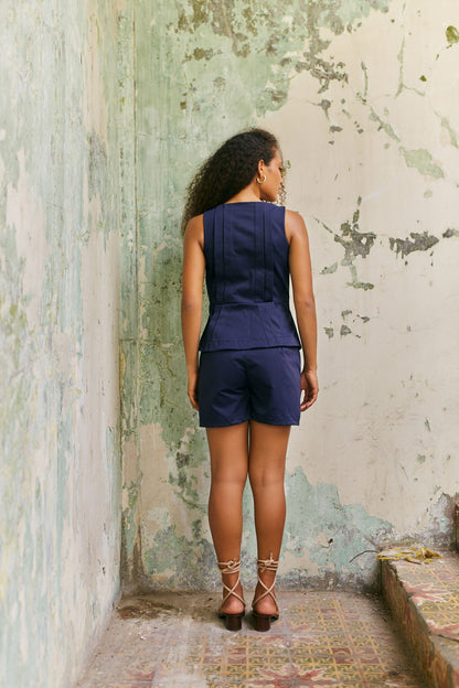 Dark Blue Tasajera Set