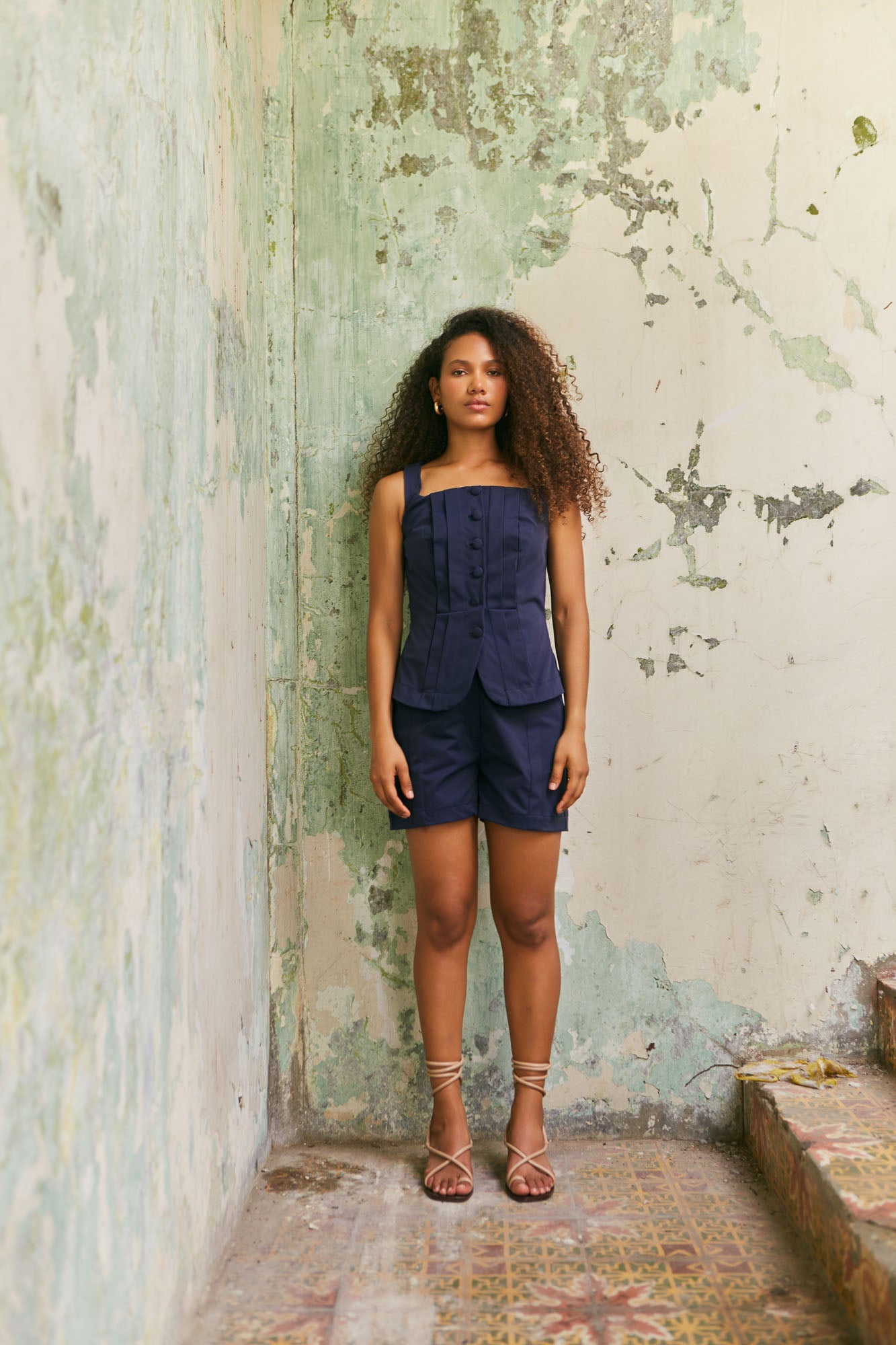 Dark Blue Tasajera Set