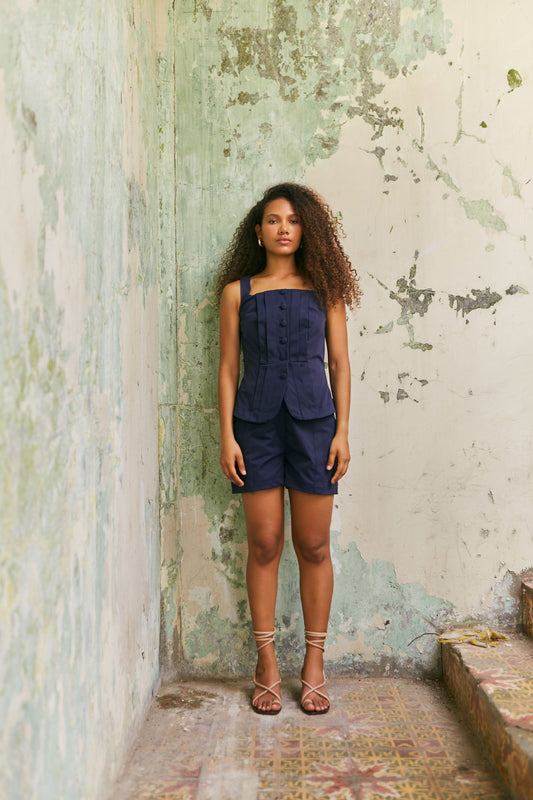 Dark Blue Tasajera Set
