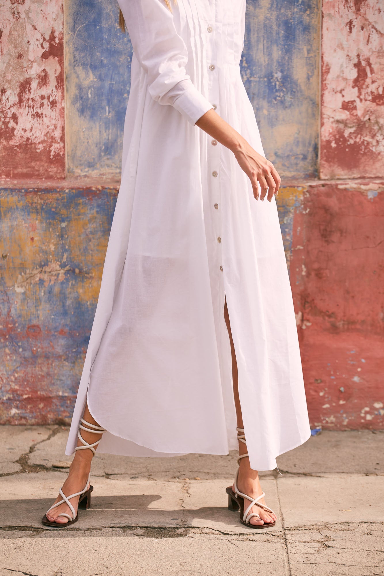 White Siberia Dress