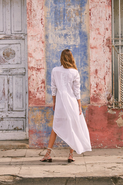White Siberia Dress