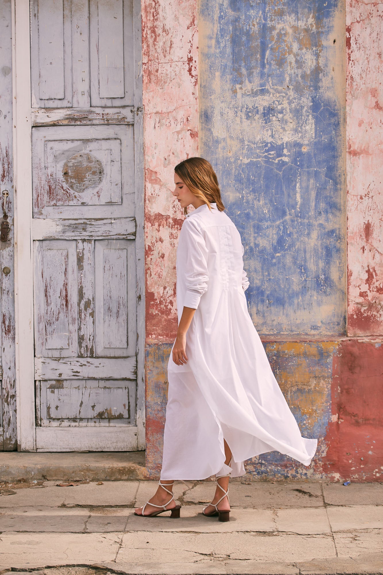 White Siberia Dress
