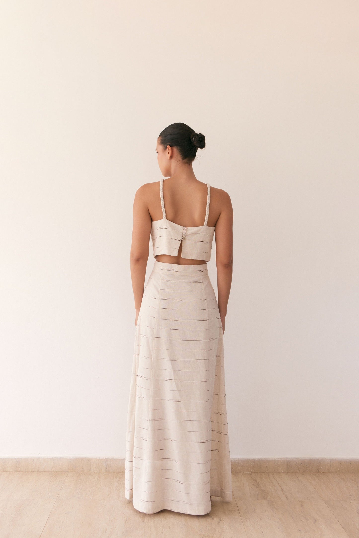 AMADA SET | LINEN WITH DETAILS