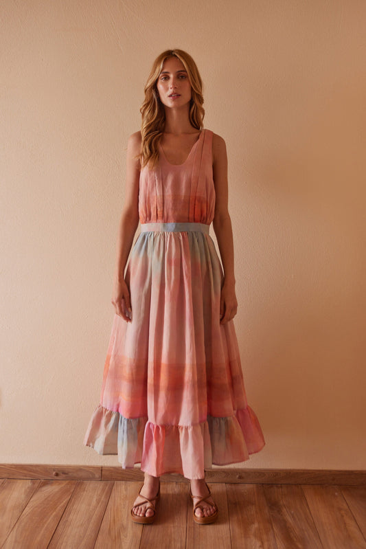 Printed Horizonte Dress