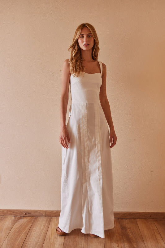White Amanecer Dress