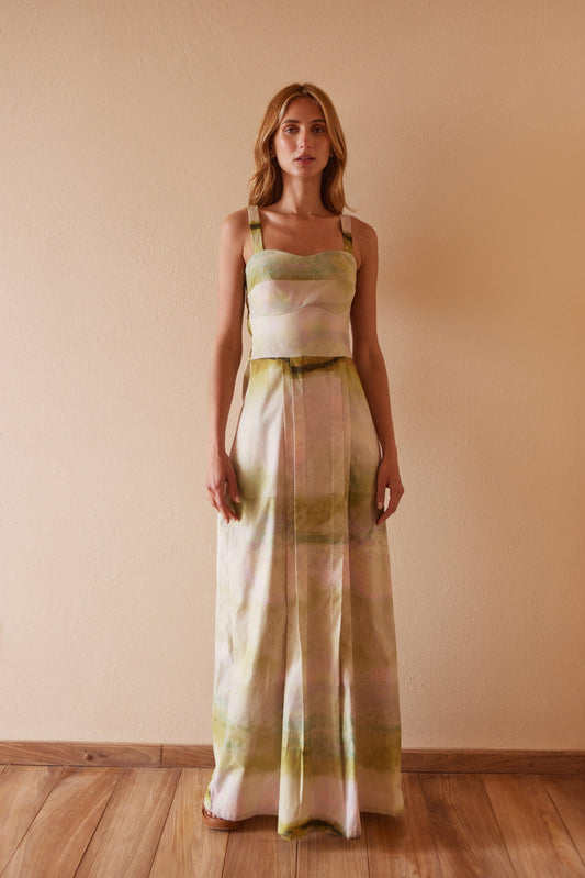Amanecer Printed Dress