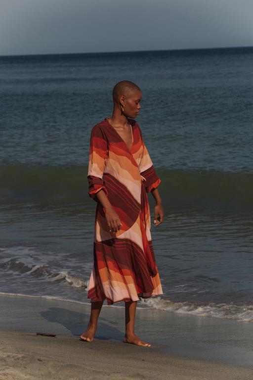 Orange Morro Dress