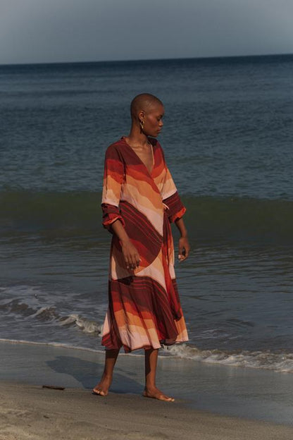 Orange Morro Dress
