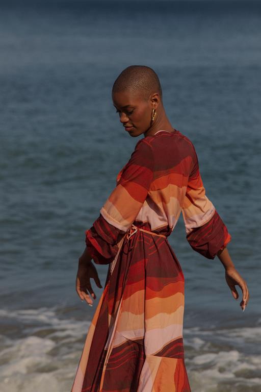Orange Morro Dress