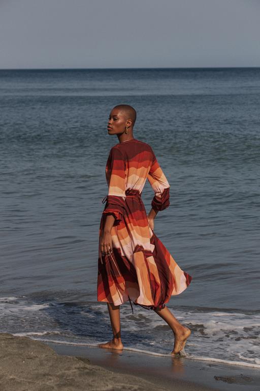 Orange Morro Dress