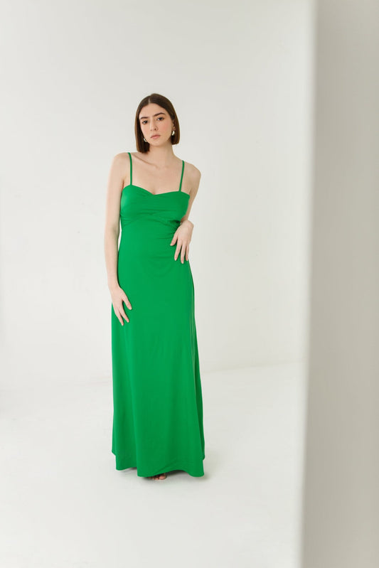Green Rose Dress